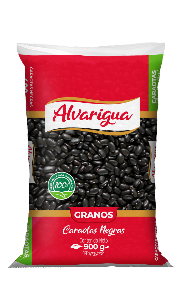 CARAOTAS NEGRAS ALVARIGUA 24X900GR (E)