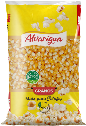 [000260] MAIZ PARA COTUFAS ALVARIGUA 24X400G (E)